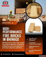 High-Performance Fire Bricks in Bhiwadi BM Enterprises