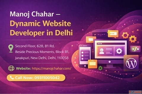 Best Dynamic Website Developer in Delhi for Scalable SEO-Friendly Websites
