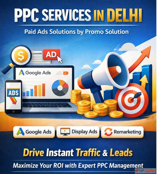 Result-Driven PPC Services in Delhi Paid Ads Services by Promo Solution
