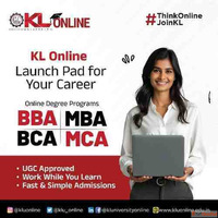 Begin Your Success Journey with KL University Online BBA BCA...