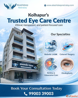 Trusted Eye Care Centre in Kolhapur Offering Advanced Vision and Eye Treatment