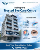 Trusted Eye Care Centre in Kolhapur Offering Advanced Vision...