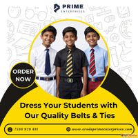 Dress Your Students With Our Quality Belts and Ties