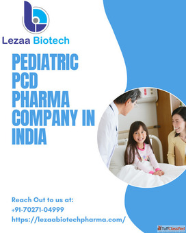 Pediatric PCD Pharma Company in India