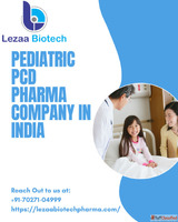 Pediatric PCD Pharma Company in India
