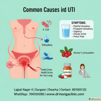 Uti infection treatment in Delhi NCR 8010931122