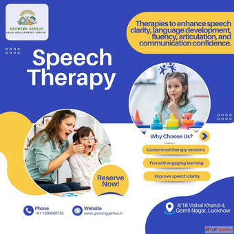 Best Speech Therapy in Gomti Nagar Lucknow - Growing Genius Child Development Center