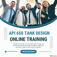 API 650 Tank Design - Best Training Course at Best Institute...
