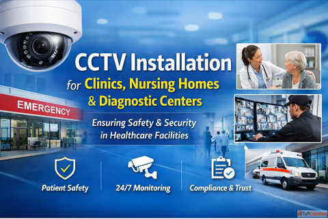 CCTV Installation for Clinics Nursing Homes Diagnostic Centres