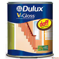 Cat Kayu Besi Interior Dulux V-Gloss