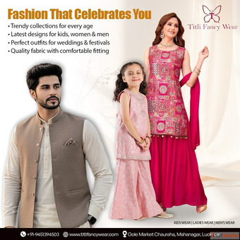 Trendy Men Clothing Store in Lucknow