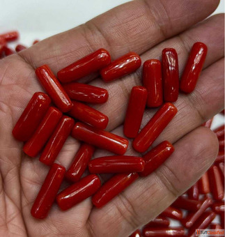 Red Coral Gemstone Moonga - Original Certified Stone RatnaBhagya