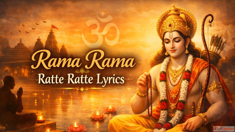 Rama Rama Ratte Ratte Lyricsरम रम रटत रटत भजन