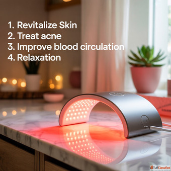 Red Light Therapy Lamp
