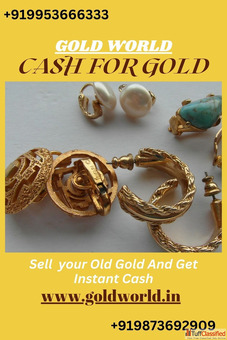 Come with any amount of gold and get instant cash on your gold.