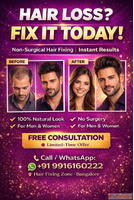 Bangalore's hair fixing experts Hair Fixing Zone