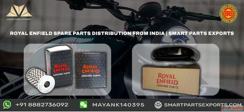Royal Enfield Motorcycle Spare Parts Export from India