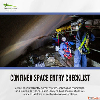 Confined Space Entry Safety Checklist and Hazard Awareness