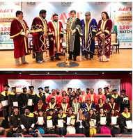 AAFT Celebrates Convocation of 126th Batch of Students at Ma...