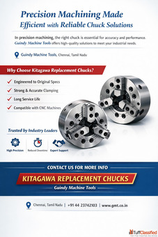KITAGAWA REPLACEMENT CHUCKS Guindy Machine Tools