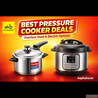 Stainless Steel Electric Pressure Cookers - Best Deals Online