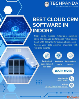 BEST CLOUD CRM SOFTWARE IN INDORE IN INDORE SERVICES