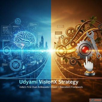 Udyami VisionX Strategy - India's First Dual-Ambassador Vision Execution Framework