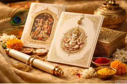 Premium Hindu Wedding Invitation Card Designs Vishakha Colle...