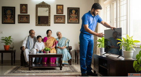 Aman Repairing Reliable LED LCD TV Repair Service at Home in Delhi