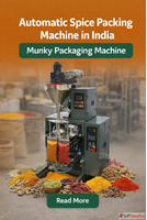 Automatic Spice Packing Machine in India - Munky Packaging M...