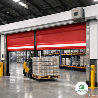 High Speed Door Manufacturer Starting Price 80000 - Cronax Industries