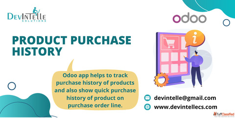 Product Purchase History in Odoo