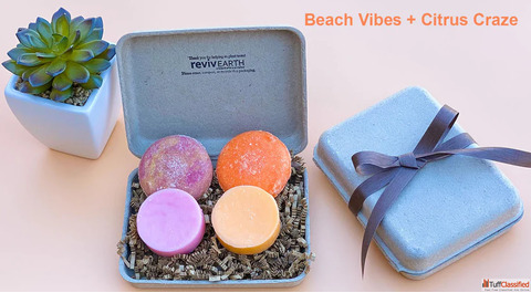 revivEARTH Products Sustainable vegan and plastic-free care for a healthier you and a greener planet