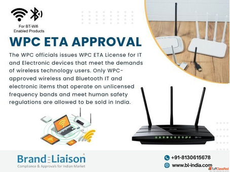WPC ETA Certification in India - Approval for Wireless RF Products