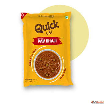 Quick Ready to Eat Mumbai Pav Bhaji - Add Just Hot Water