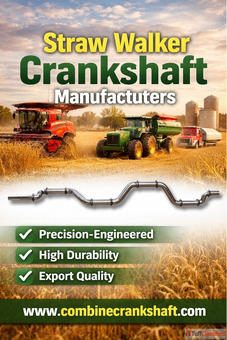 Top Straw Walker Crankshft for Comine Harvester