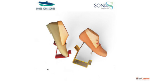 Acrylic Shoe Display Stand heel Sona Traders International