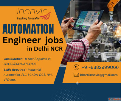 Industrial Automation Jobs for Fresher Engineers in Delhi NCR.