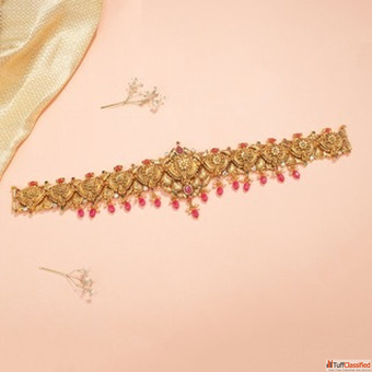 Buy Silver Vaddanam with Weight and Price Online Padmam