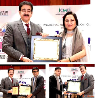 9th Hindi Cinema Samman Samaroh Honours Giants of the Hindi Film Industry at 18th Global Film Festiv