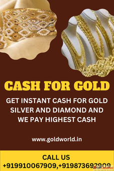 We provide you the best price for your old gold in the market