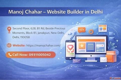 Expert Website Builder in Delhi with 12 Years of Professional Experience