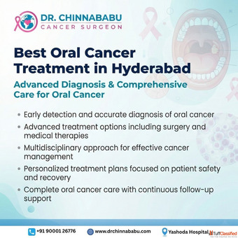 Best oral Cancer treatment in Hyderabad