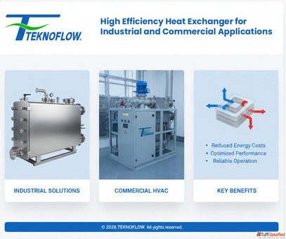 High Efficiency Heat Exchanger for Industrial and Commercial Applications