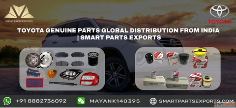 Toyota Automotive Spare Parts Export Network from India