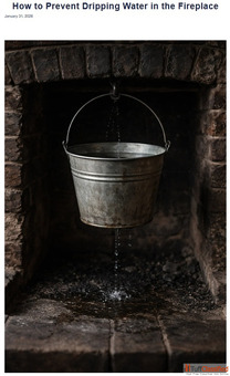How to Prevent Dripping Water in the Fireplace - Chimney Repairs and Service Expertise