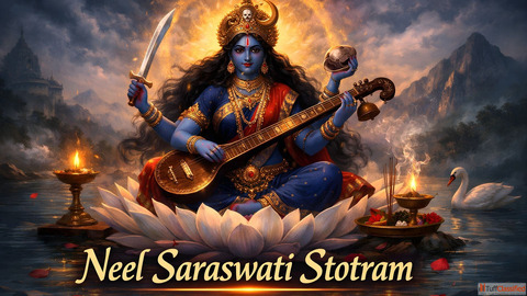 Neel Saraswati Stotram नल सरसवत सततरम