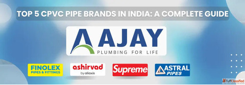 Top 5 CPVC Pipe Brands in India