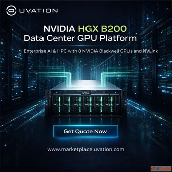 NVIDIA HGX B200 Data Center GPU Platform for AI HPC