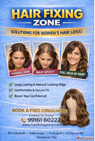 Hair loss doesn't happen overnighty